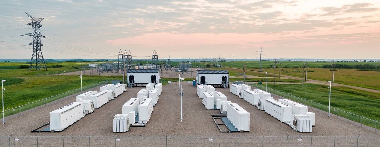 Rural power plant with battery energy storage systems