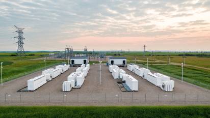 Rural power plant with battery energy storage systems