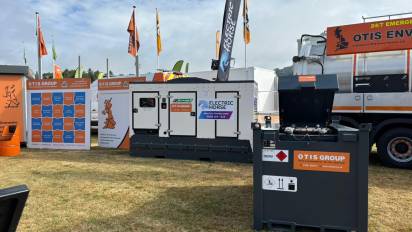generator on stand at RWS