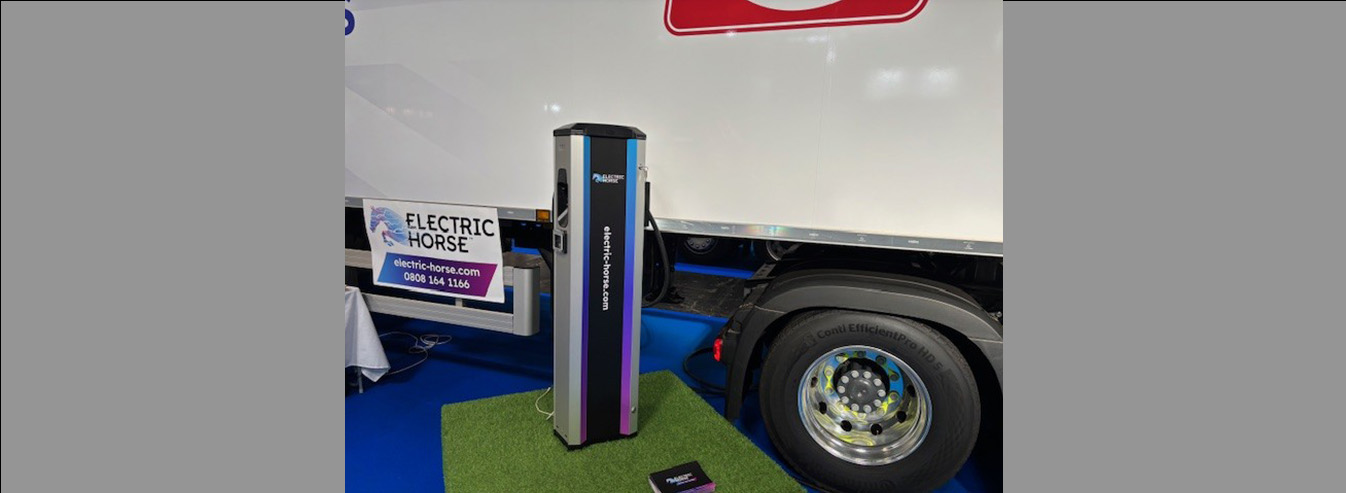 ev charger at nec show