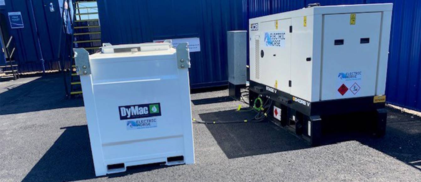 generator and fuel tank