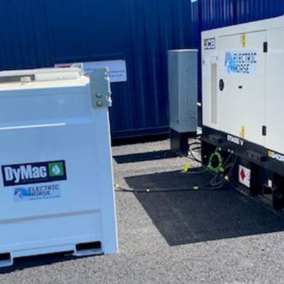 generator and fuel tank